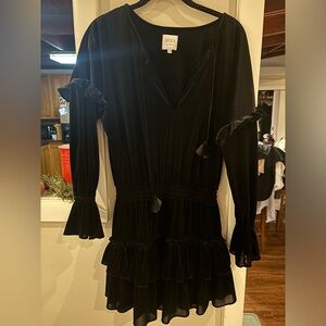 MISA Los Angeles Lorena Velvet Dress